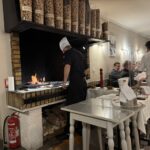 Grillkamin im Restaurant