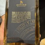 Eine Flasche 'Marc de Champagne' von Goyard